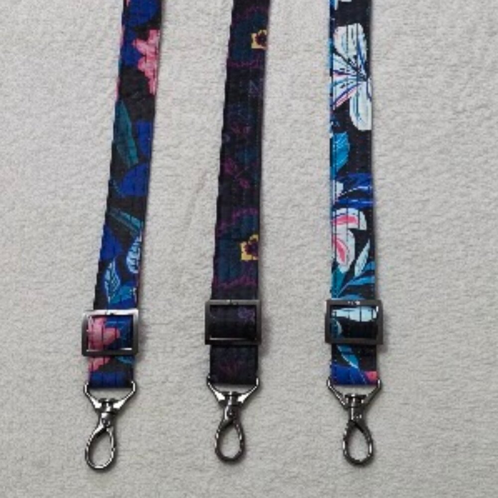 Lot of three Lug 1" wide crossbody straps EUC